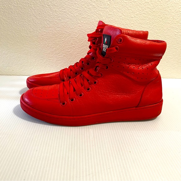 Travel Fox Other - Travel Fox Classic Soft Casual Mens High Top Sneakers Shoes Size 41 Red 912001